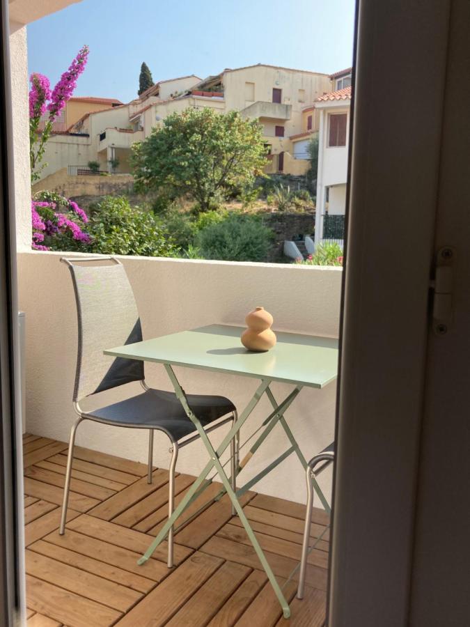 66B - Beautiful Flat 800M From The Sea With Private Parking Appartement Collioure Buitenkant foto